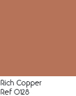 Küchenrückwand Lacobel rich copper
