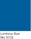 Küchenrückwand Lacobel luminous blue