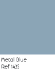 Küchenrückwand Lacobel metal blue