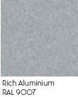 Küchenrückwand Lacobel rich aluminium